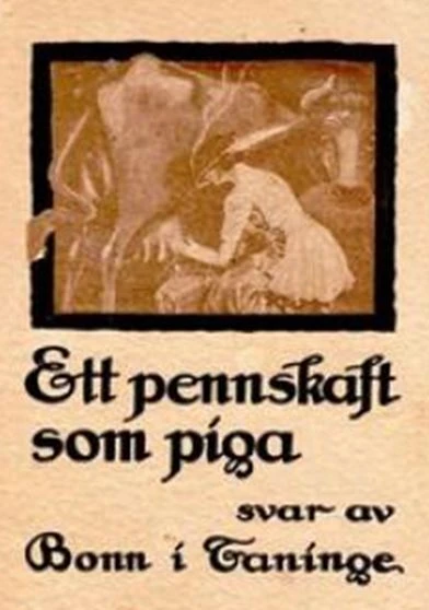 Ett pennskaft som piga